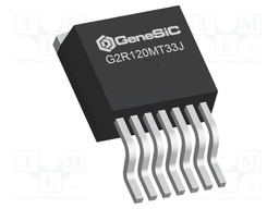 Transistor: N-MOSFET; SiC; unipolar; 3.3kV; TO263-7