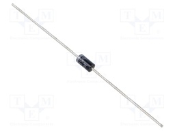 Diode: rectifying; THT; 600V; 1A; Ammo Pack; Ifsm: 27A; DO204AC,DO41