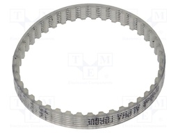 Timing belt; T2.5; W: 4mm; H: 1.3mm; Lw: 107.5mm; Tooth height: 0.7mm