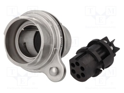 Connector: circular; socket; female; PIN: 6; Buccaneer 7000; 10A