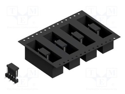 Connector: pin strips; pin header; male; PIN: 5; 2.54mm; SMT; 1x5