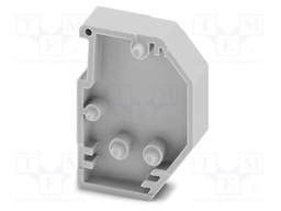 Separating plate; L: 24.4mm; ways: 1; W: 6.2mm; H: 18.5mm; Body: grey