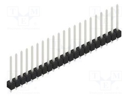 Connector: pin strips; pin header; male; PIN: 21; 2.54mm; THT; 1x21