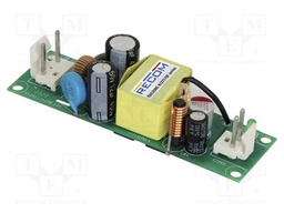 Power supply: switching; open; 20W; 85÷305VAC; OUT: 1; Uout: 24VDC