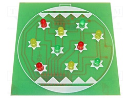 Circuit; flashing bauble; 9VDC; visual effects