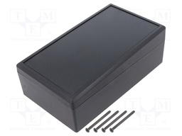 Enclosure: desktop; TENCLOS SLANT SLOPE; X: 85mm; Y: 145mm; ABS