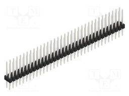 Connector: pin strips; pin header; male; PIN: 68; 2.54mm; THT; 2x34
