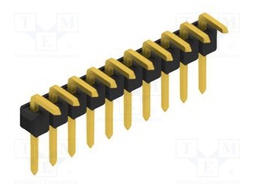 Connector: pin strips; pin header; male; PIN: 10; 2.54mm; THT; 1x10