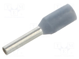 Tip: bootlace ferrule; 0.75mm2; crimped; for cable; insulated