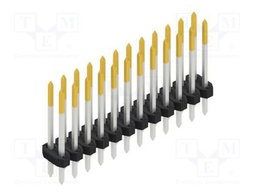 Connector: pin strips; pin header; male; PIN: 24; 2mm; THT; 2x12