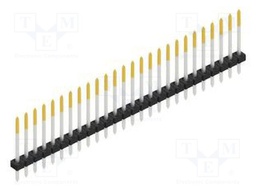 Connector: pin strips; pin header; male; PIN: 26; 2mm; THT; 1x26