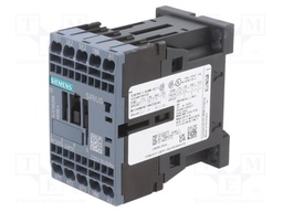 Contactor: 3-pole; NO x3; Auxiliary contacts: NO; 230VAC; 7A; 3RT20
