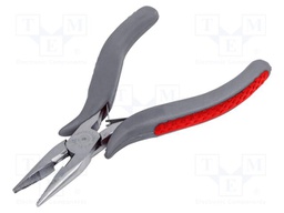 Pliers; half-rounded nose; 120mm; ELECTRONIC