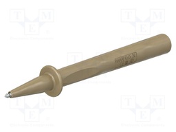 Measuring tip; 32A; brown; Tip diameter: 4mm; Socket size: 4mm