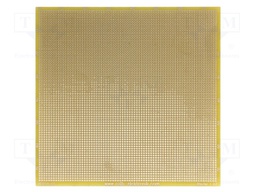 Board: universal; single sided,prototyping; W: 99.06mm; L: 99.69mm