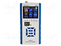 Meter: DVB-S/S2; TFT 2.4" (240x320); Application: PKT-AKKU8