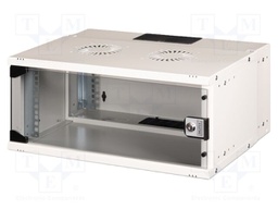 Enclosure: rack cabinet; Standard: 19"; SOHO PRO; 4U; grey; Z: 240mm