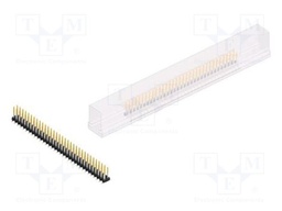 Connector: pin strips; pin header; male; PIN: 66; 2mm; SMT; 2x33