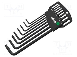 Key set; Torx®; TX09,TX10,TX15,TX20,TX25,TX27,TX30,TX40; Pcs: 8