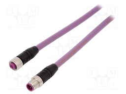 Cable: for sensors/automation; PIN: 5; M12-M12; B code-Profibus