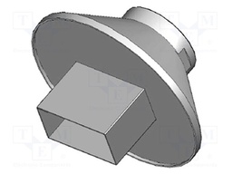 Nozzle: hot air; for hot air station; HCT-1000; 18.2x8.5mm