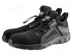Shoes; Size: 47; black; plastic; oils,slip,solvent