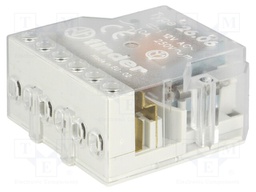 Relay: installation; bistable; NO x2; Ucoil: 12VAC; 10A; -40÷40°C