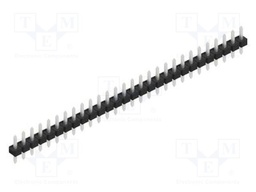 Connector: pin strips; pin header; male; PIN: 28; 2.54mm; THT; 1x28
