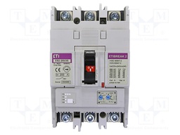 Power breaker; Poles: 3; screw type; Inom: 200A; 690VAC; IP20; MCCB