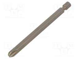 Screwdriver bit; Phillips; PH3; Overall len: 90mm