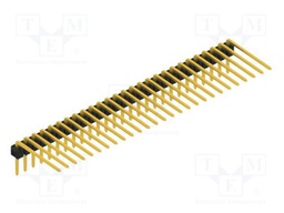 Connector: pin strips; pin header; male; PIN: 27; 2.54mm; THT; 1x27