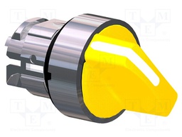 Switch Actuator, Yellow, Schneider Harmony XB4 Series 22mm Selector Switches
