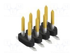 Connector: pin strips; pin header; male; PIN: 8; 2mm; SMT; 2x4; 100V
