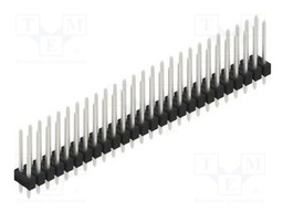 Connector: pin strips; pin header; male; PIN: 52; 2.54mm; THT; 2x26