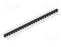Connector: pin strips; pin header; male; PIN: 24; 2.54mm; SMT; 1x24