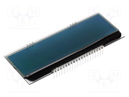 Display: LCD; graphical; 240x64; FSTN Negative; black; 94x38.1mm