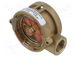 Module: signaller; Control.param: fluid flow; max.100°C; RFI