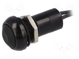 Switch: push-button; Pos: 2; SPST-NO; 2A/125VAC; Illumin: none; IP67