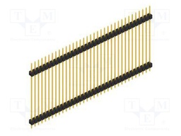 Connector: pin strips; pin header; male; PIN: 35; 2.54mm; THT; 1x35