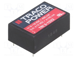 Converter: DC/DC; 3.5W; Uin: 9÷18V; Uout: 12VDC; Uout2: -12VDC; DIP24