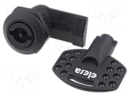 Lock; polyamide; 18mm; IP65; UL94V-0