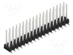 Connector: pin strips; pin header; male; PIN: 36; 2.54mm; SMT; 2x18