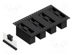 Connector: pin strips; pin header; male; PIN: 12; 2.54mm; SMT; 1x12