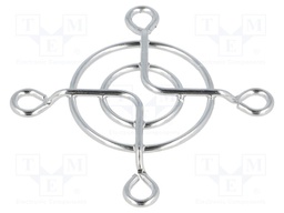 Guard; 40x40mm; Mat: metal; Mounting: screw