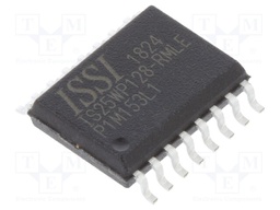 FLASH memory; NOR Flash; 128Mbit; SPI; 133MHz; 1.65÷1.95V; SO16