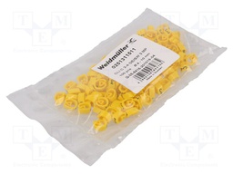 Markers for cables and wires; 4÷10mm; PVC; -30÷80°C; leaded