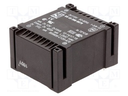 Transformer: encapsulated; 30VA; 115/115VAC; 12V; 12V; 1250mA; 550g