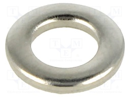 Washer; round; M6; D=12mm; h=1.6mm; A2 stainless steel; DIN 125A