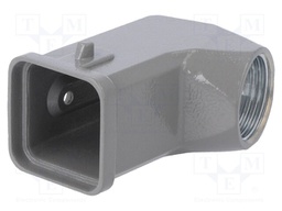 Enclosure: for HDC connectors; size D3A; for cable; for latch