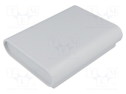 Enclosure: desktop; DESKONE; X: 139mm; Y: 110mm; Z: 31mm; ABS; grey